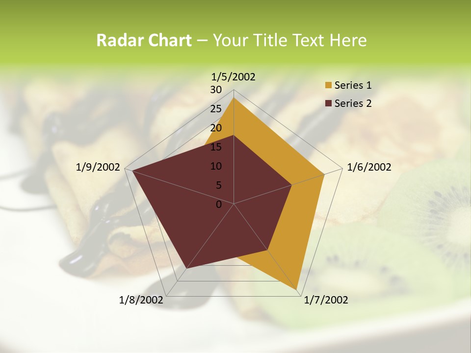 Crepes With Chocolate PowerPoint Template
