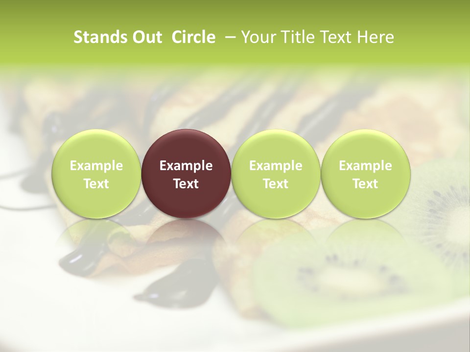 Crepes With Chocolate PowerPoint Template