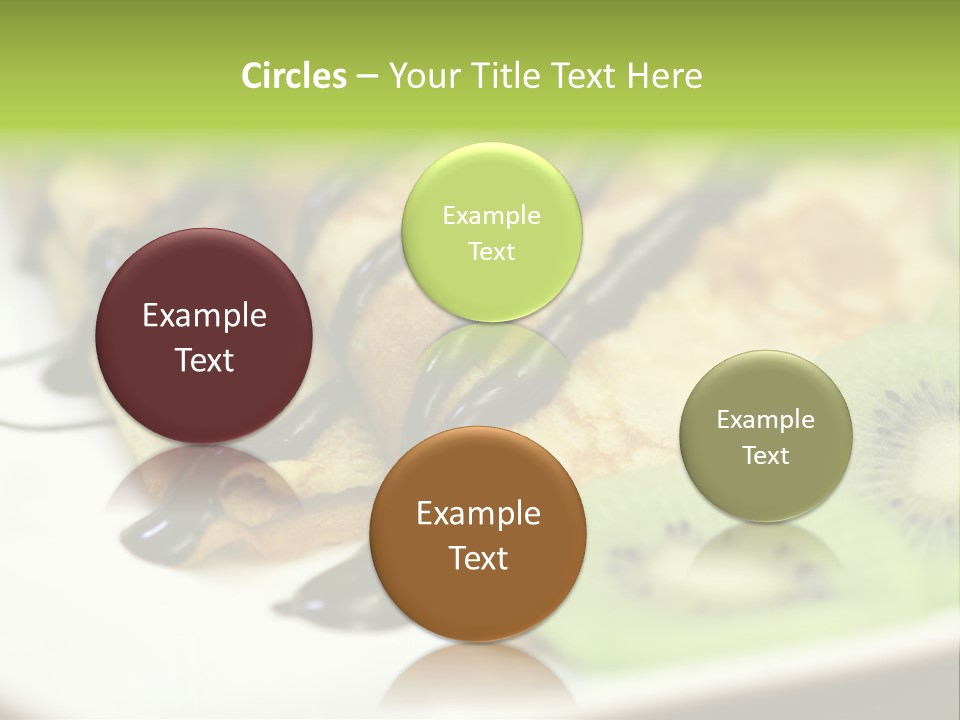 Crepes With Chocolate PowerPoint Template