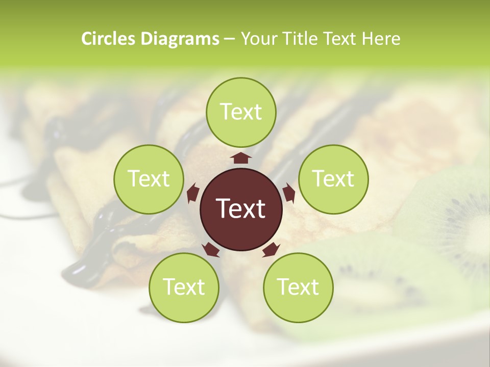 Crepes With Chocolate PowerPoint Template