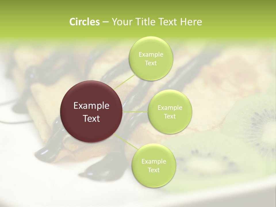 Crepes With Chocolate PowerPoint Template