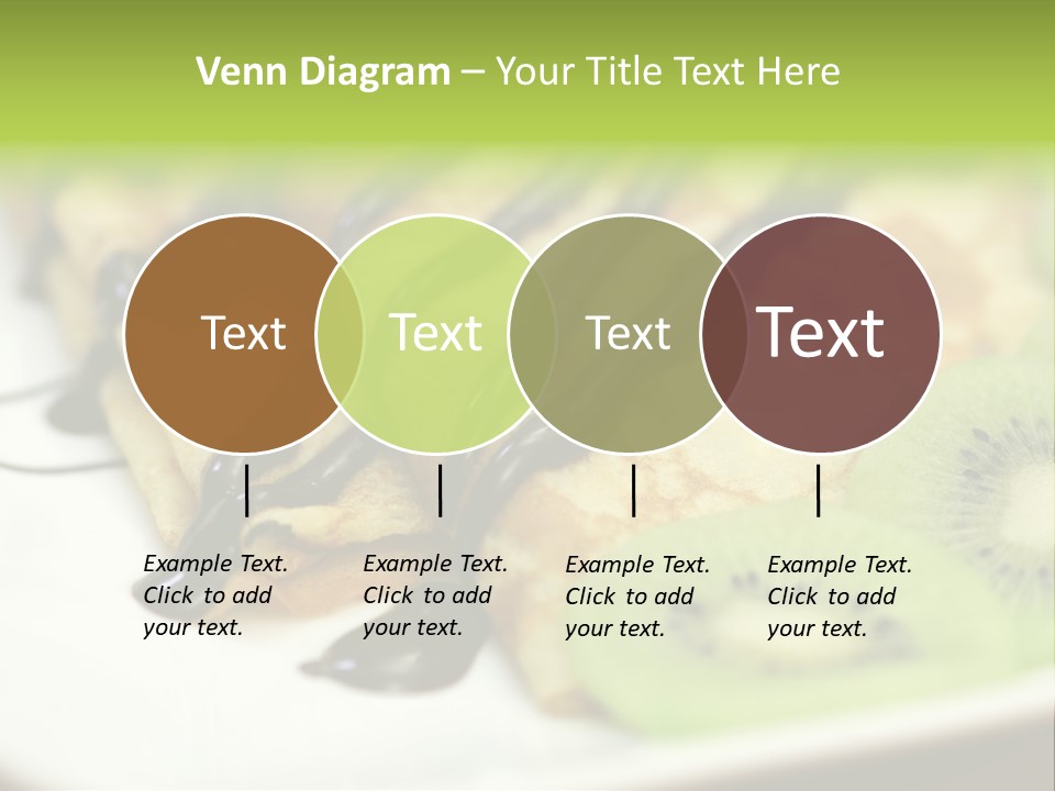 Crepes With Chocolate PowerPoint Template