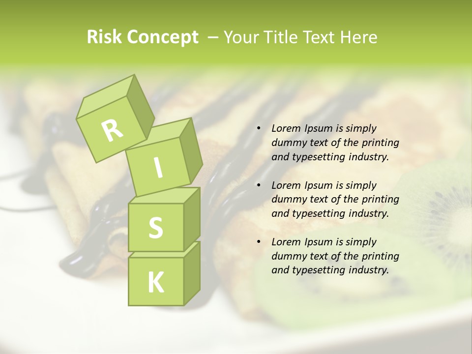 Crepes With Chocolate PowerPoint Template