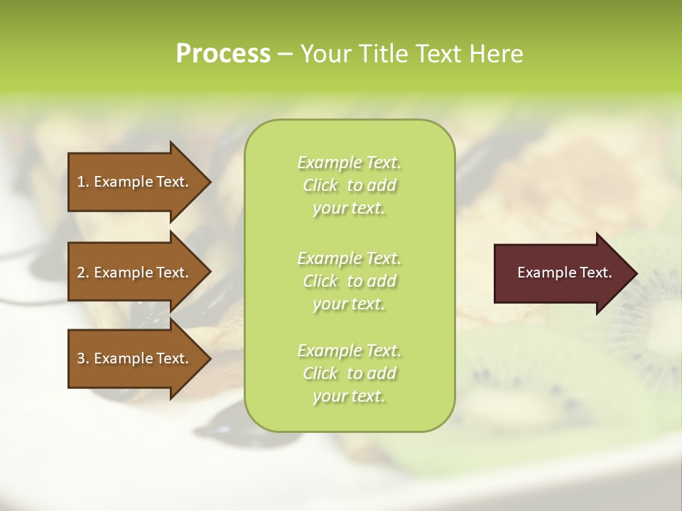 Crepes With Chocolate PowerPoint Template