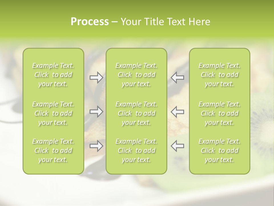 Crepes With Chocolate PowerPoint Template