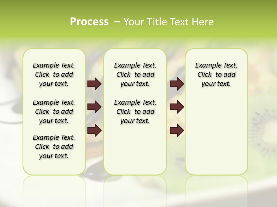 Crepes With Chocolate PowerPoint Template