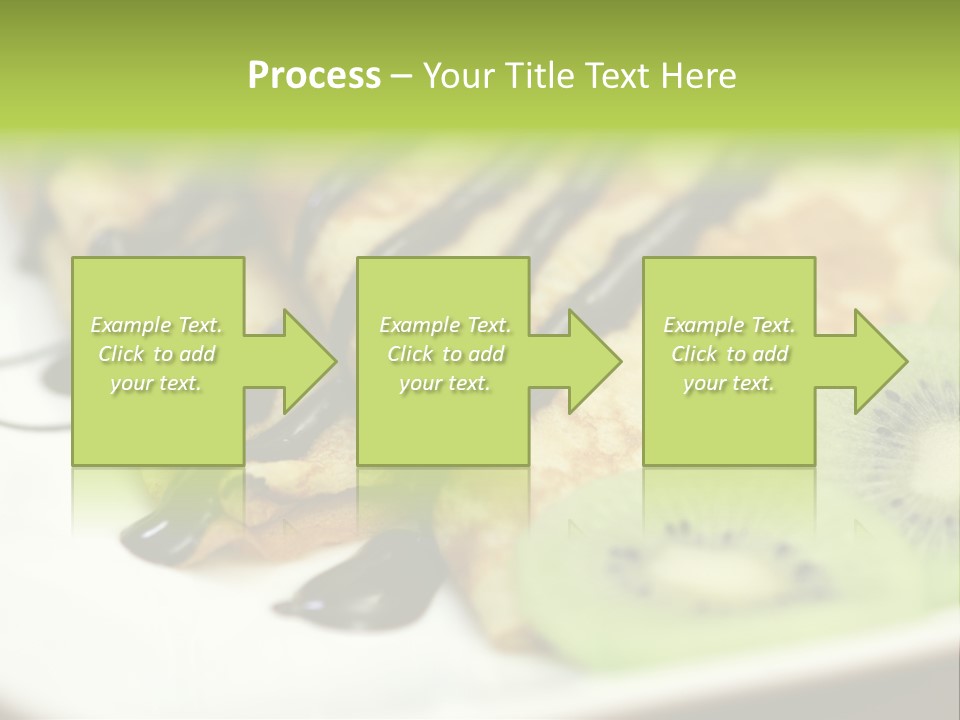 Crepes With Chocolate PowerPoint Template