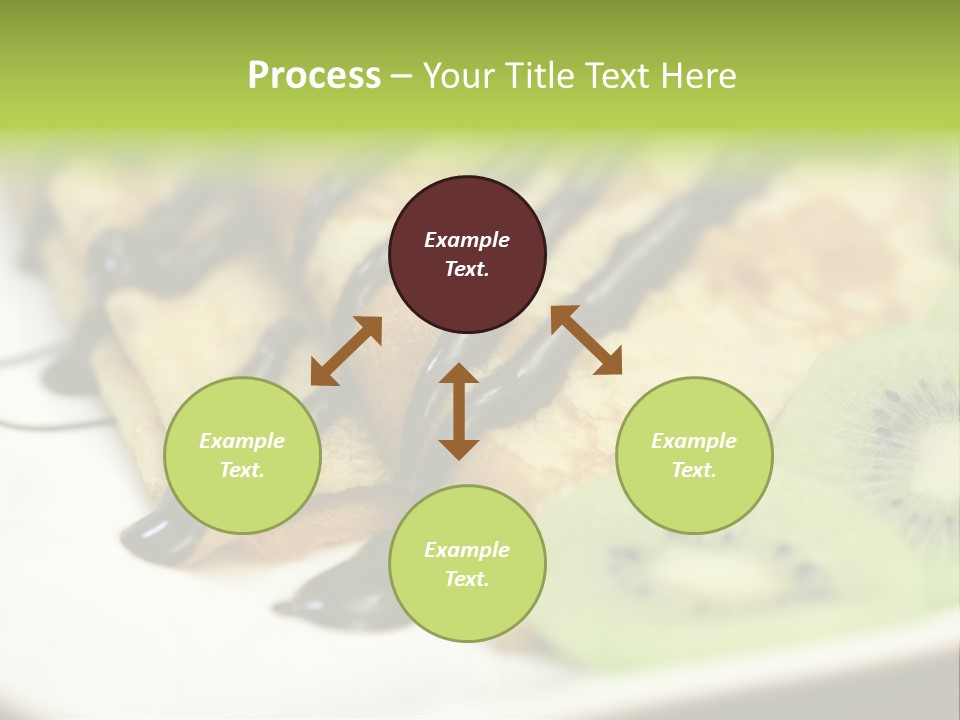 Crepes With Chocolate PowerPoint Template