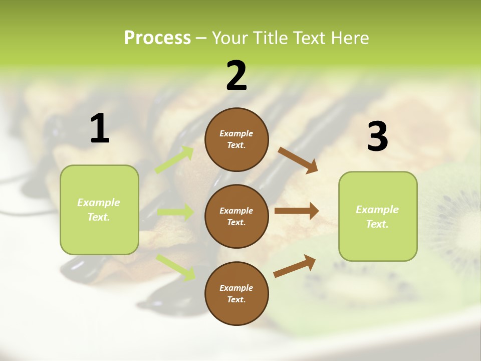 Crepes With Chocolate PowerPoint Template