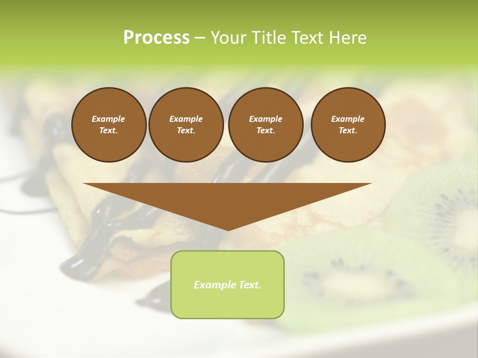 Crepes With Chocolate PowerPoint Template