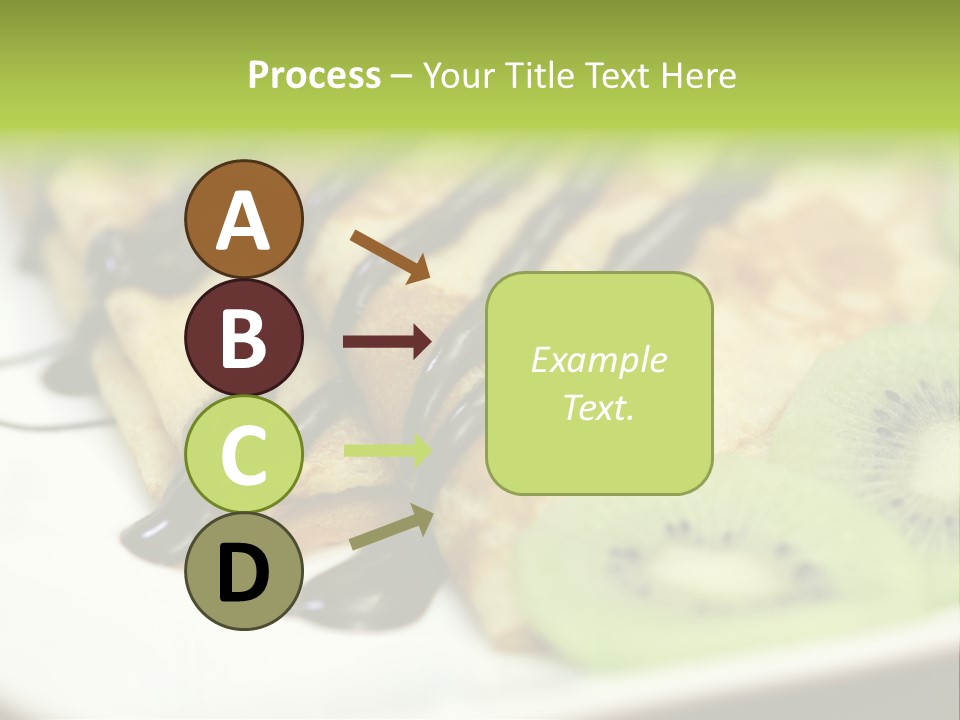 Crepes With Chocolate PowerPoint Template