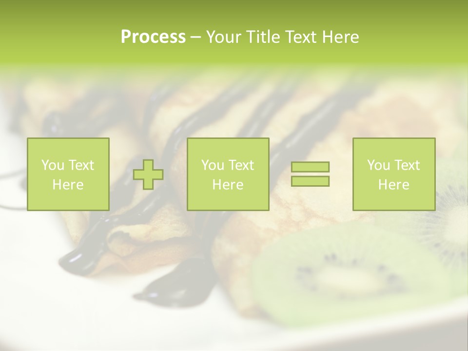 Crepes With Chocolate PowerPoint Template