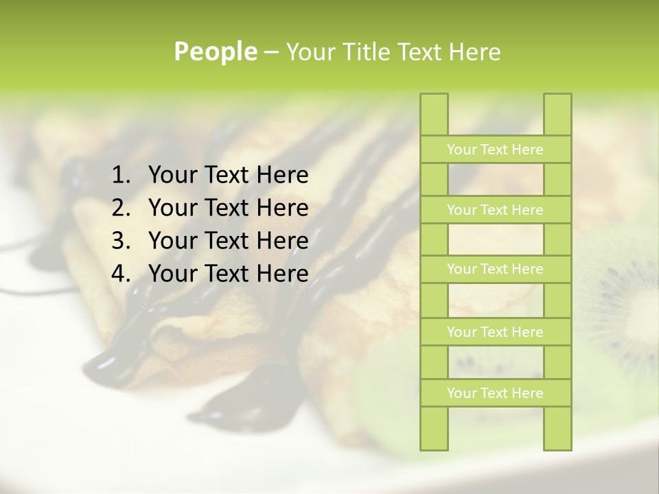 Crepes With Chocolate PowerPoint Template