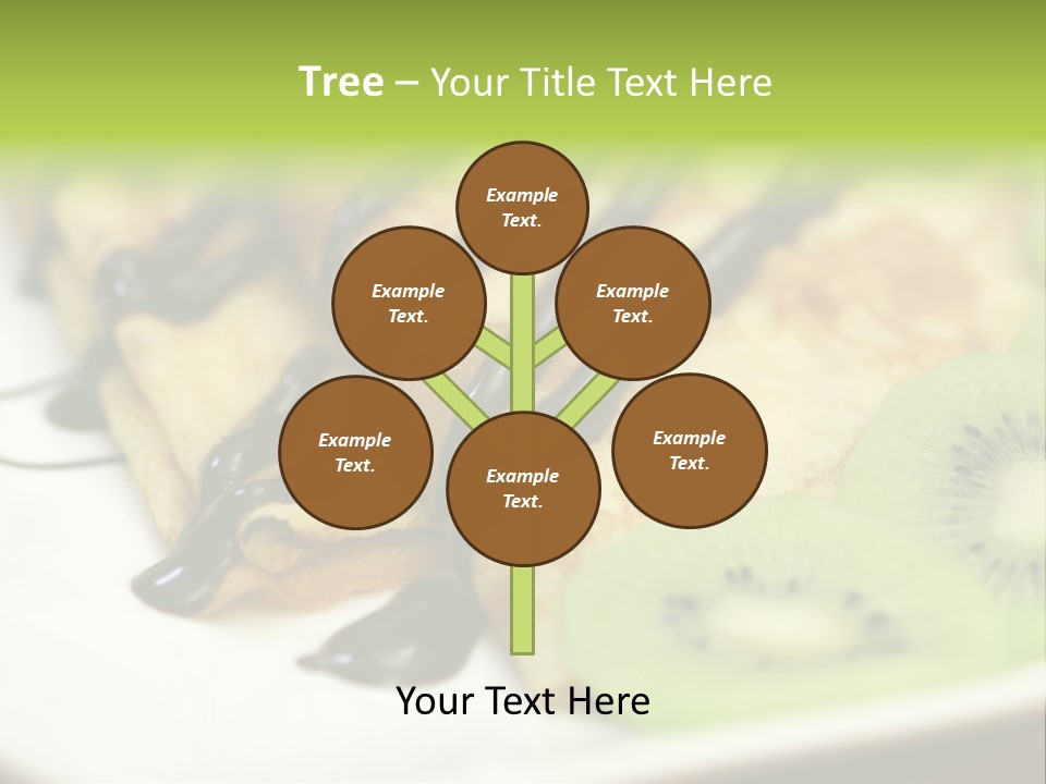 Crepes With Chocolate PowerPoint Template