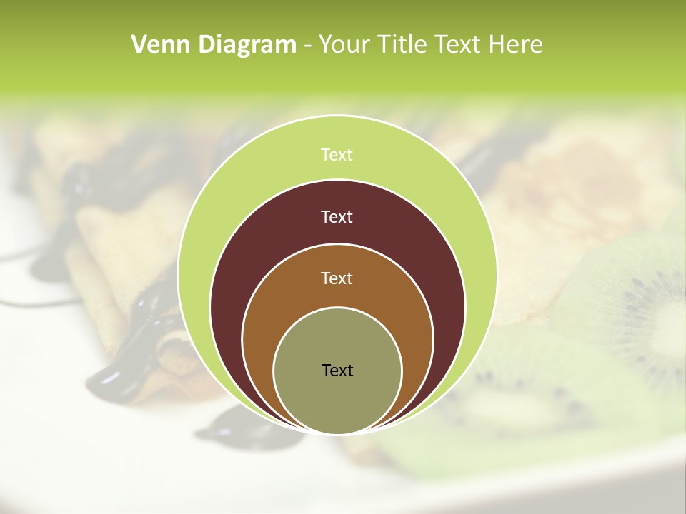 Crepes With Chocolate PowerPoint Template