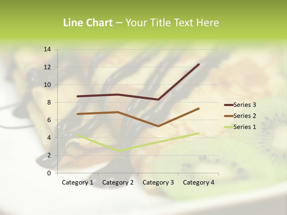 Crepes With Chocolate PowerPoint Template