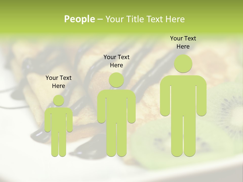 Crepes With Chocolate PowerPoint Template