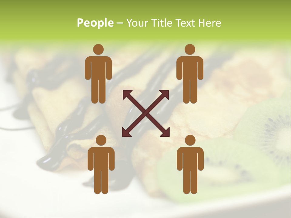 Crepes With Chocolate PowerPoint Template