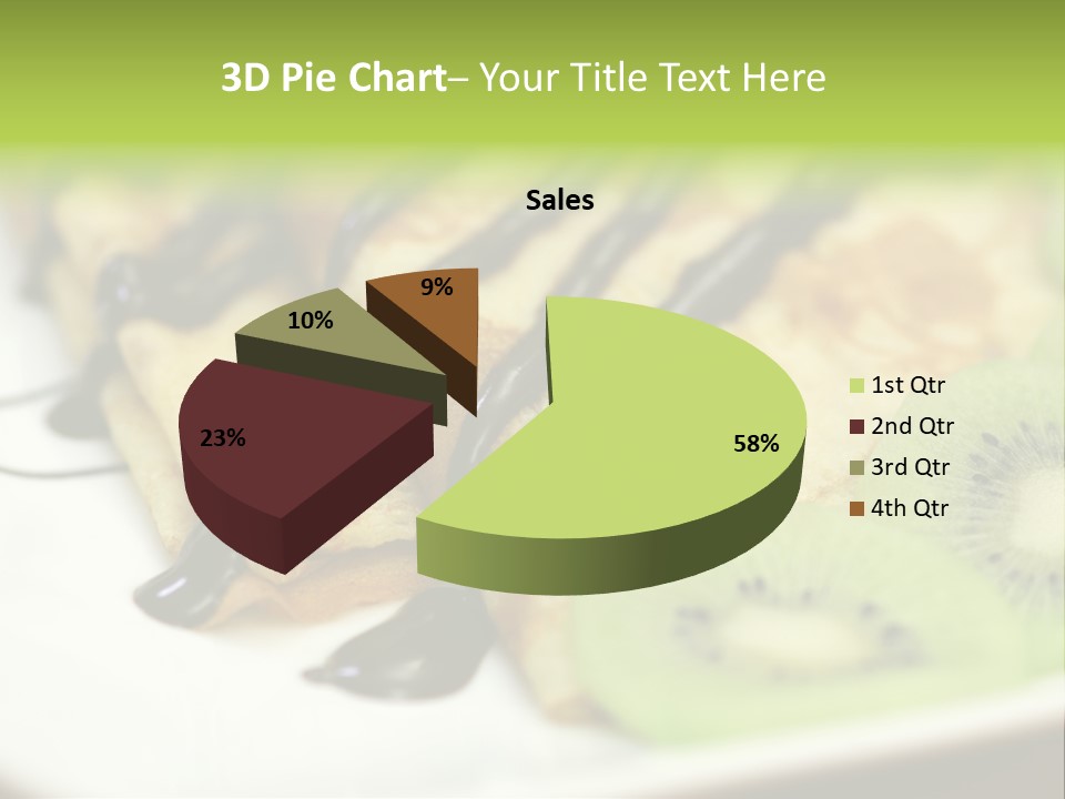 Crepes With Chocolate PowerPoint Template