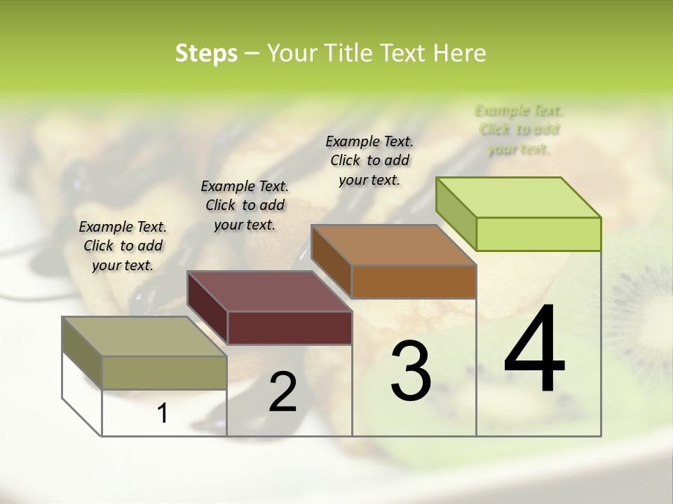 Crepes With Chocolate PowerPoint Template