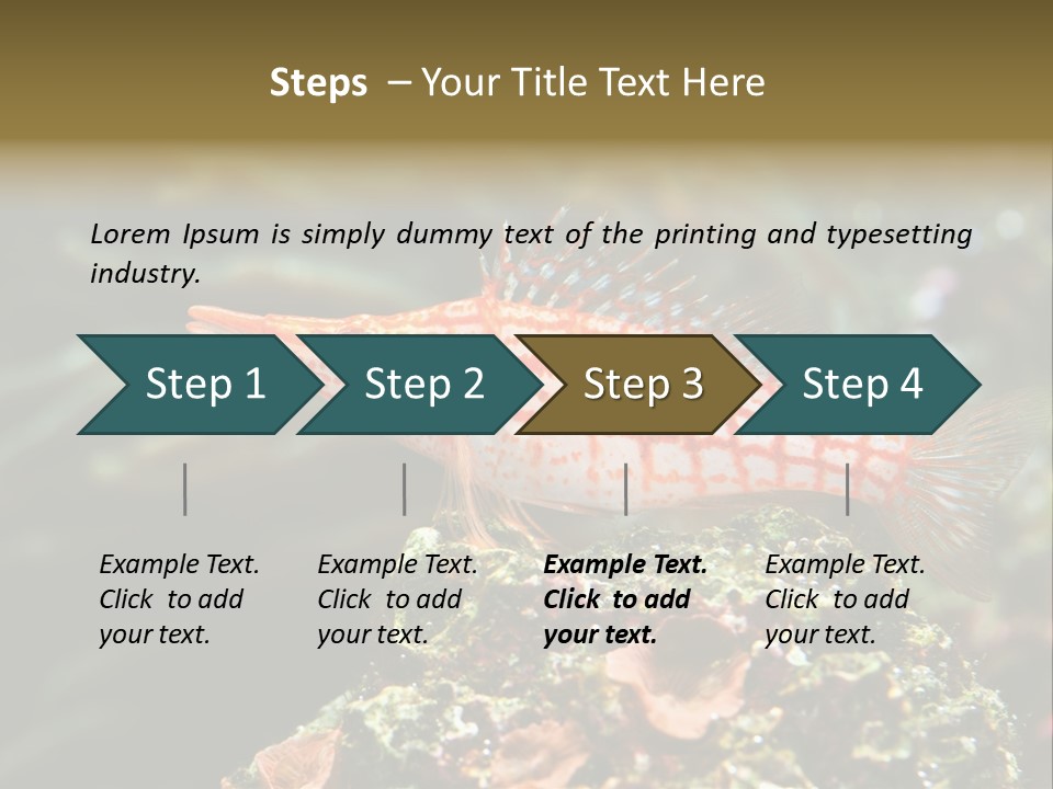 Sea Fish PowerPoint Template