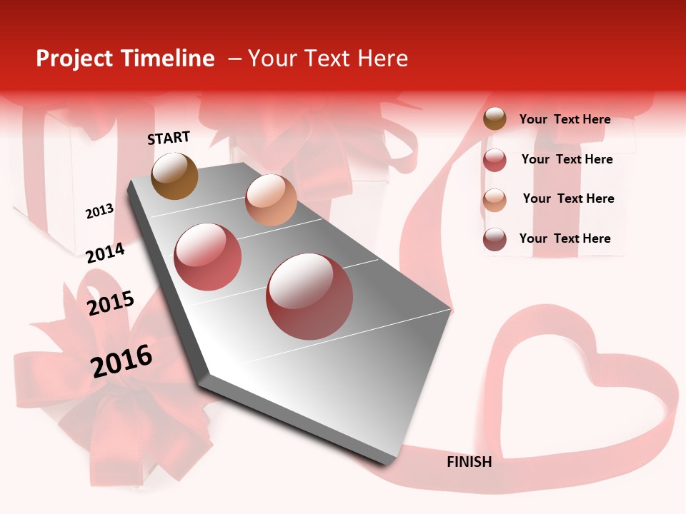 Present Box PowerPoint Template