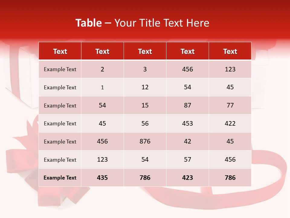 Present Box PowerPoint Template