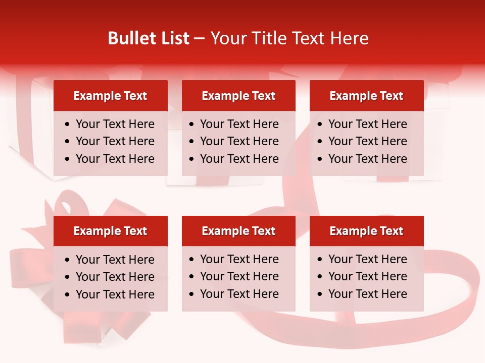 Present Box PowerPoint Template