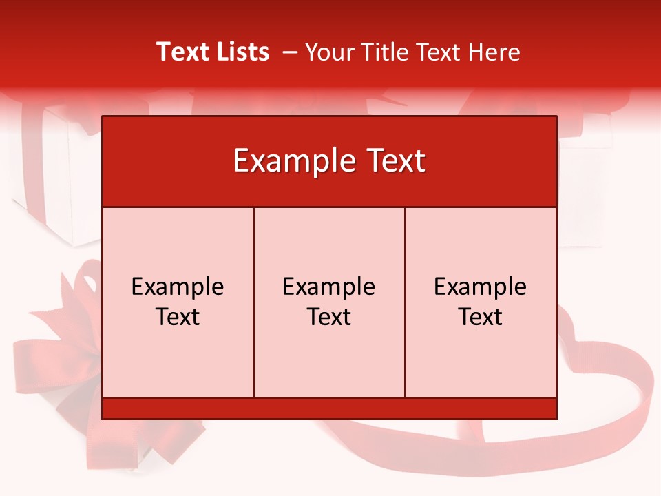 Present Box PowerPoint Template
