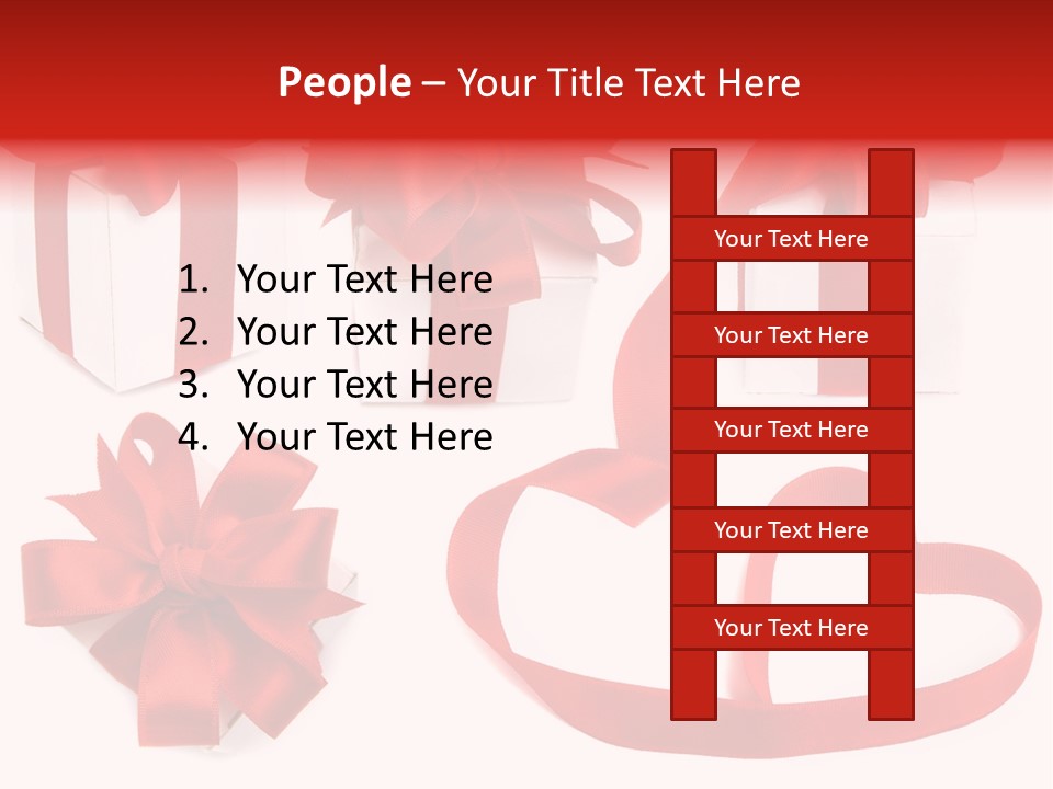 Present Box PowerPoint Template