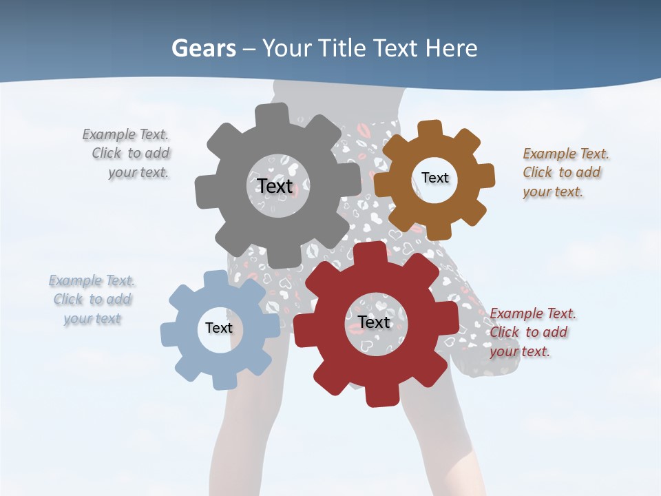 Cut Natural Grow PowerPoint Template