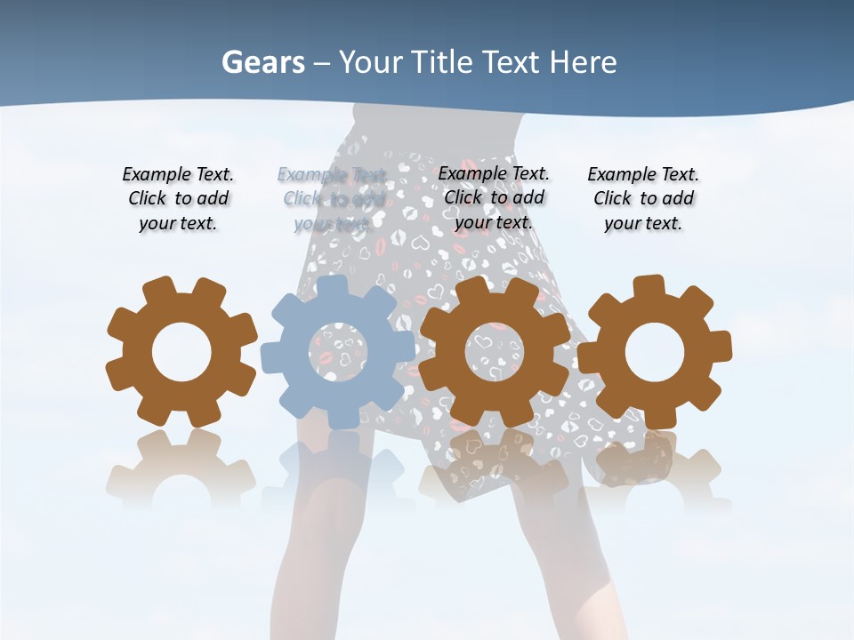 Cut Natural Grow PowerPoint Template