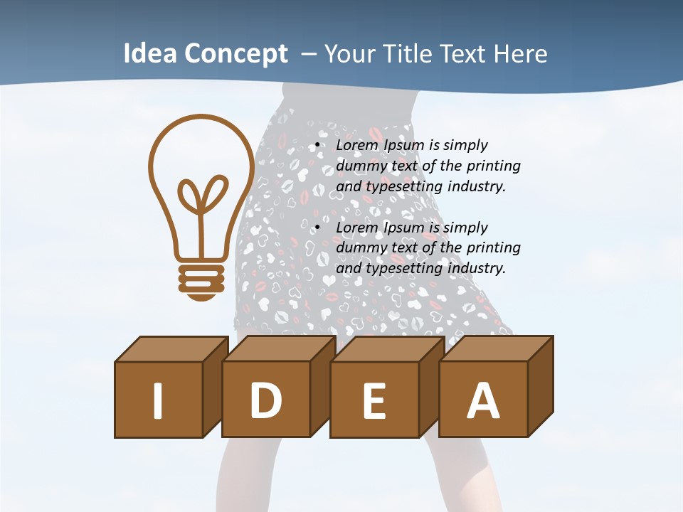Cut Natural Grow PowerPoint Template