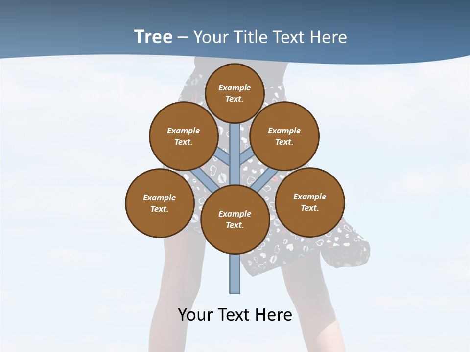 Cut Natural Grow PowerPoint Template