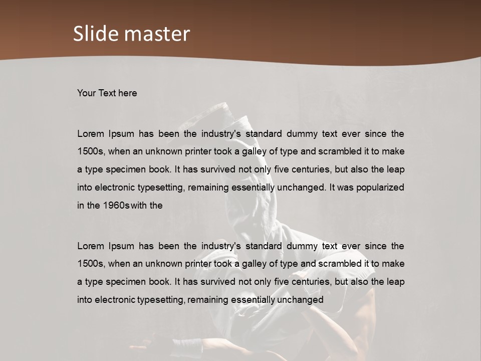 Affiche Battle Hip Hop PowerPoint Template