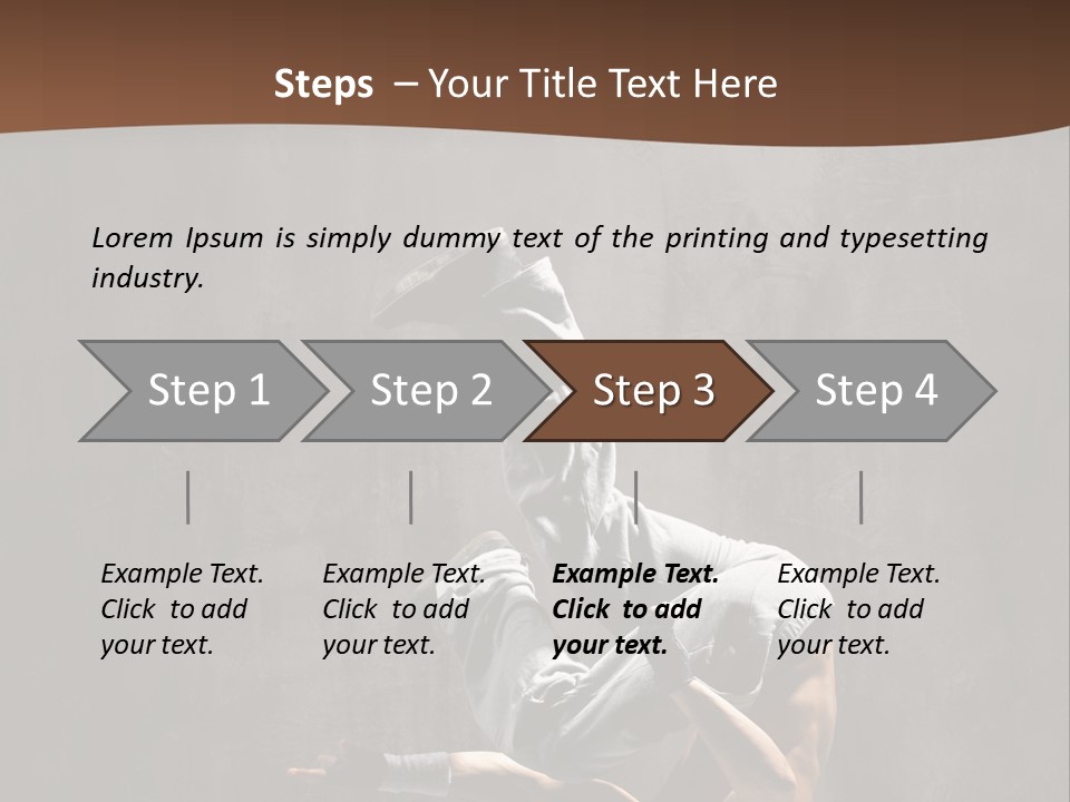 Affiche Battle Hip Hop PowerPoint Template