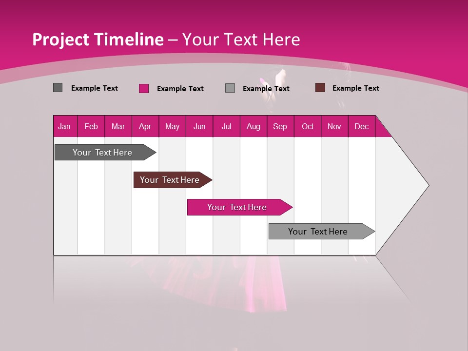 Jazz Taniec PowerPoint Template