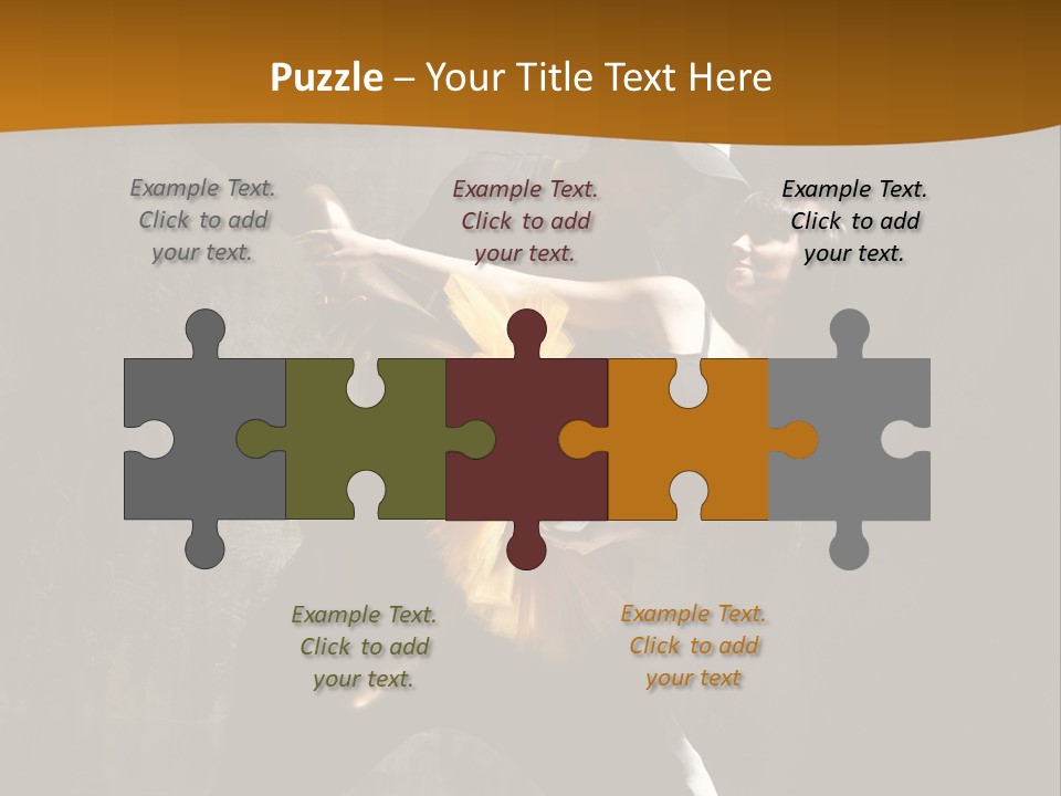 Hip Hop And Ballet PowerPoint Template