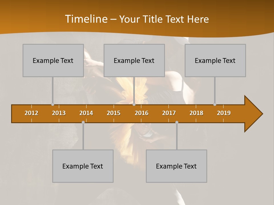 Hip Hop And Ballet PowerPoint Template