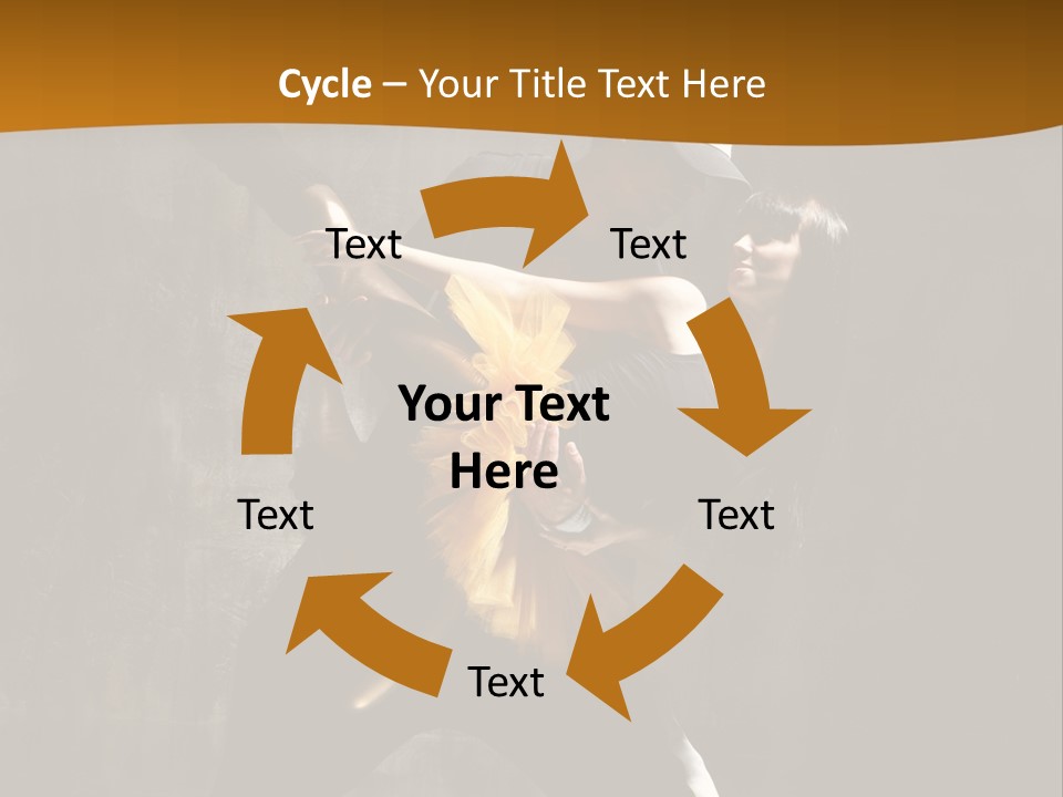 Hip Hop And Ballet PowerPoint Template