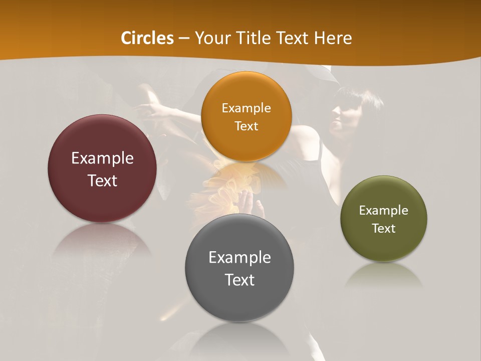 Hip Hop And Ballet PowerPoint Template