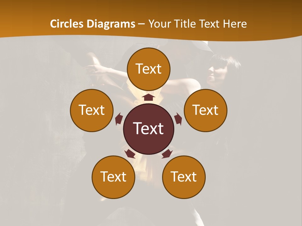 Hip Hop And Ballet PowerPoint Template