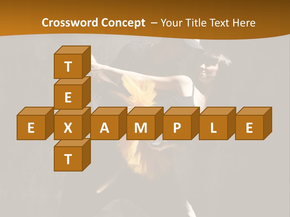 Hip Hop And Ballet PowerPoint Template