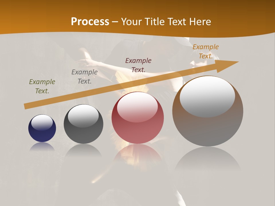 Hip Hop And Ballet PowerPoint Template