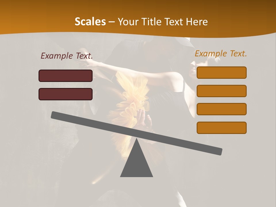 Hip Hop And Ballet PowerPoint Template