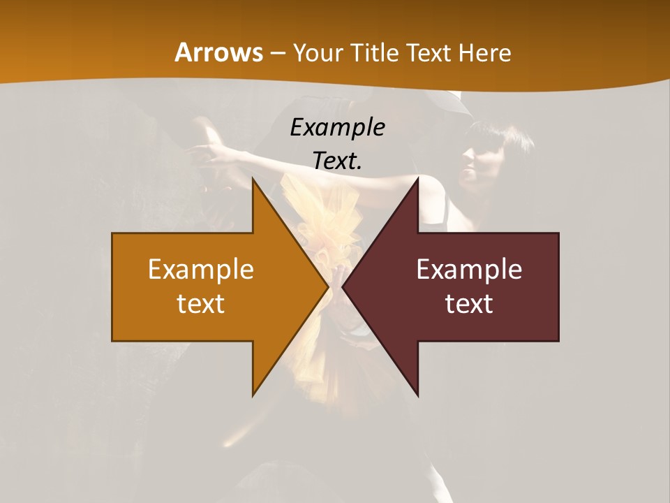 Hip Hop And Ballet PowerPoint Template