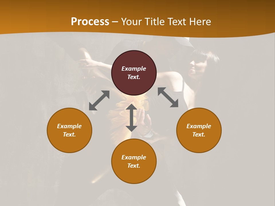 Hip Hop And Ballet PowerPoint Template