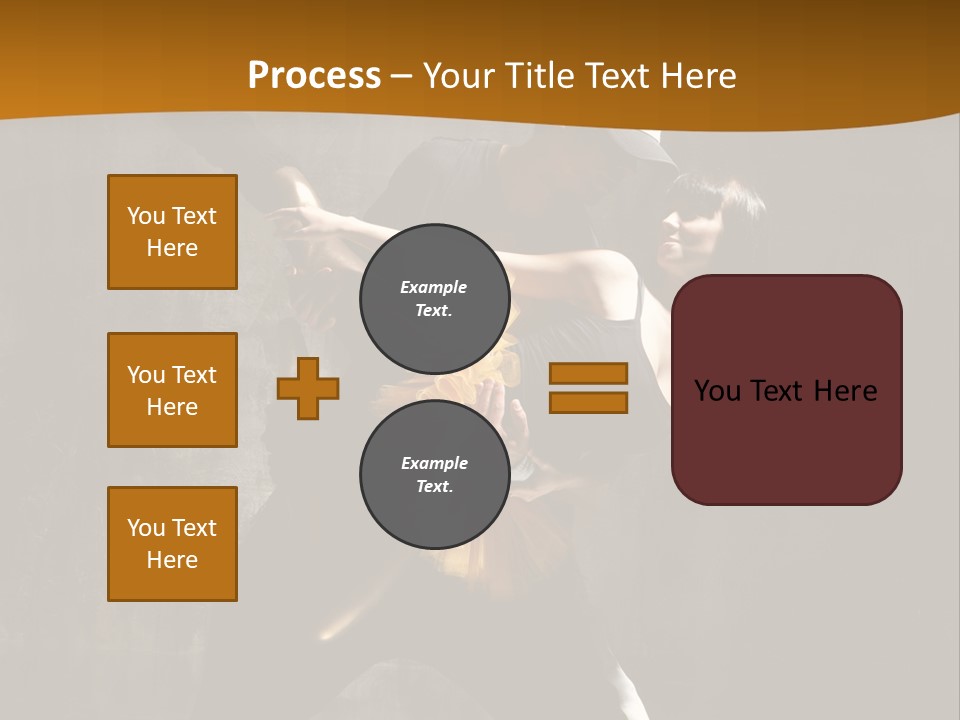 Hip Hop And Ballet PowerPoint Template