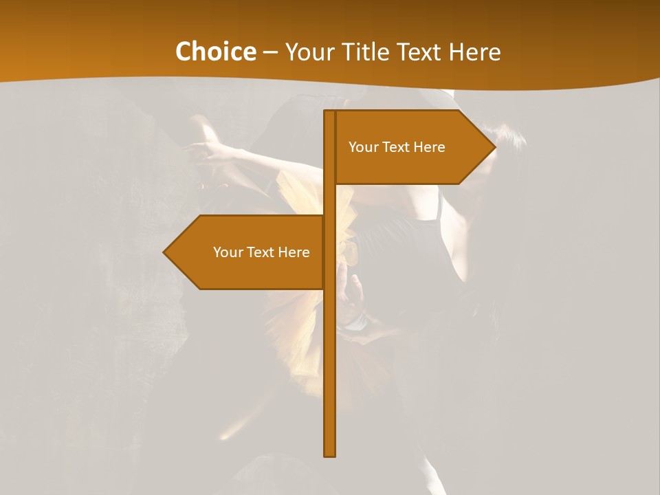 Hip Hop And Ballet PowerPoint Template