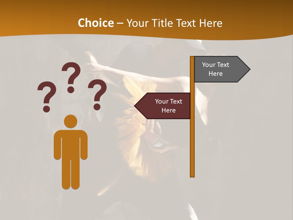 Hip Hop And Ballet PowerPoint Template